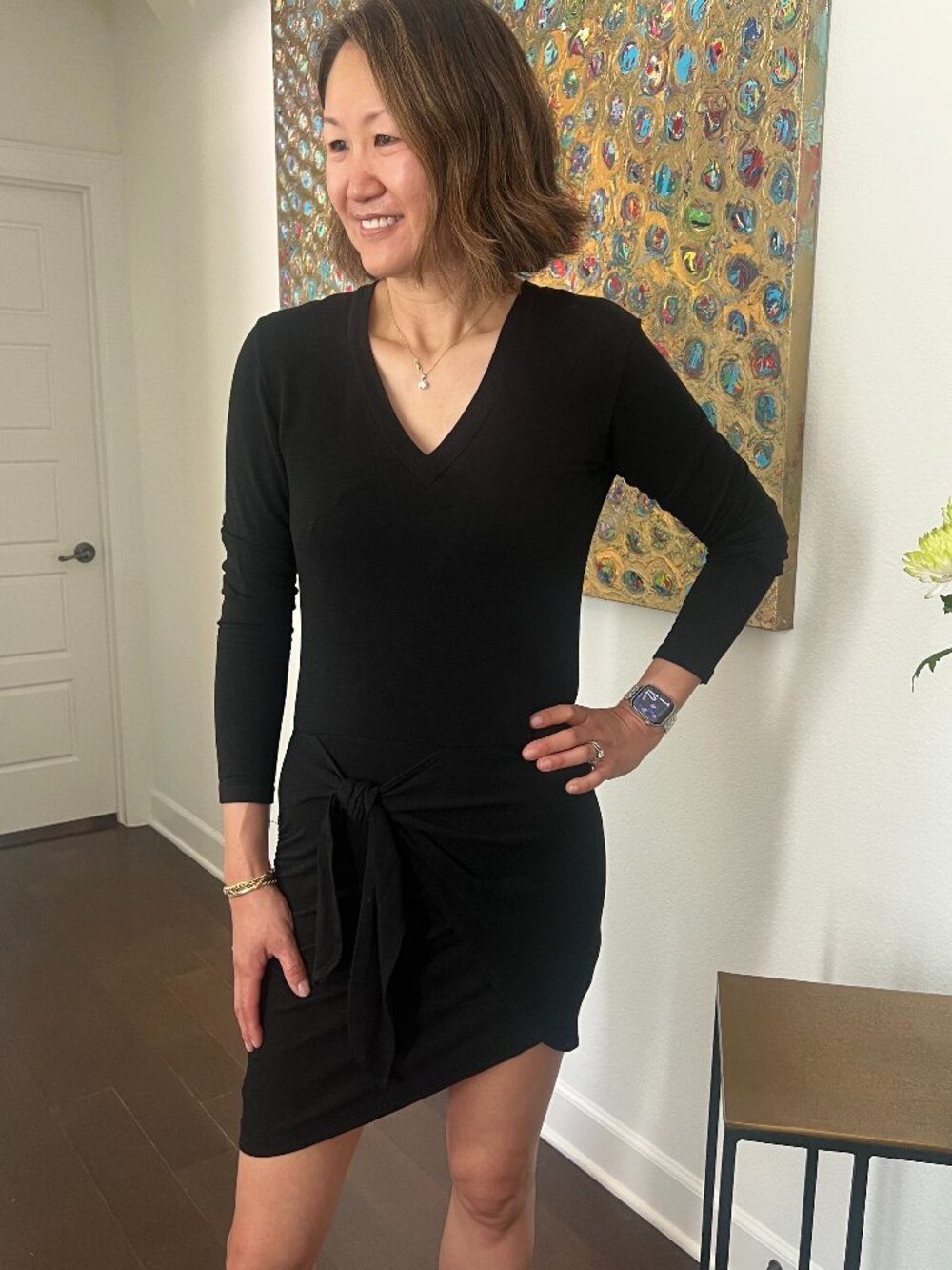 Monrow Black Dress